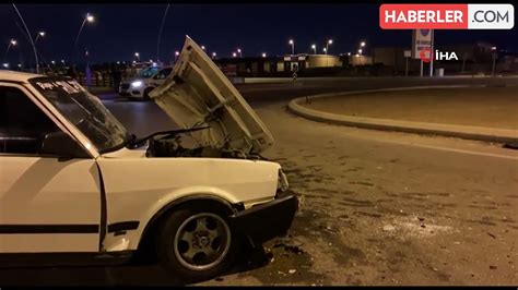 Otomobiller Kavşakta Çarpıştı 5 Yaralı Dailymotion Video