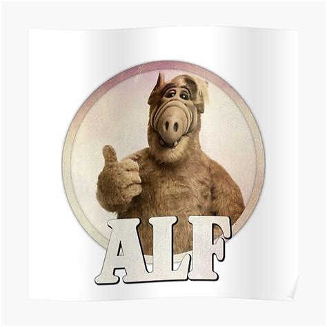 Alf Poster By Drewstore1 Redbubble