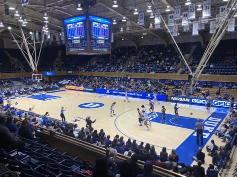 Cameron Indoor Stadium Seating Chart With Rows And Seat Numbers Elcho
