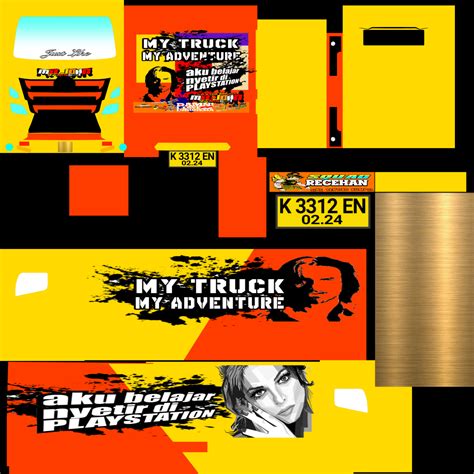 Kumpulan Livery Dump Truck Hino 500 Bussid Keren Lengkap - Blog