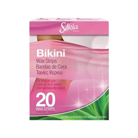 køb silkia bikini wax strips 20 stk