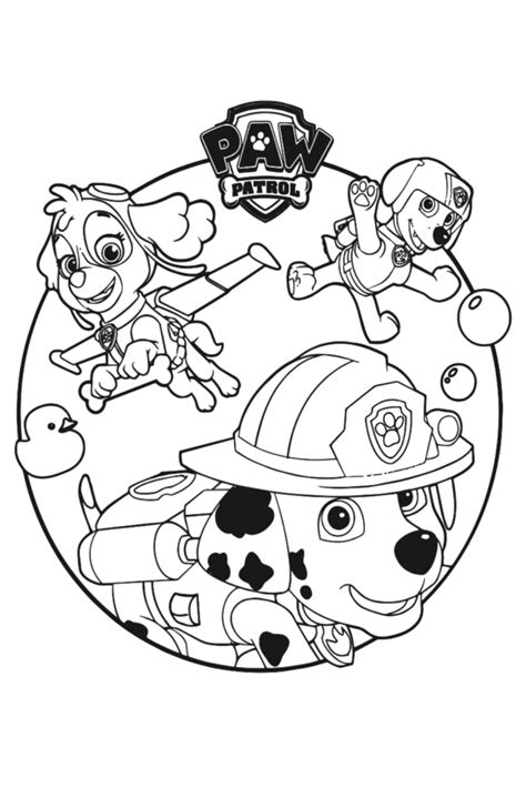 Paw Patrol Skye Coloring Pages Free 30 Page Coloring E Book
