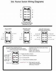 Momentary Rocker Switches 12v Winch Wire Diagram