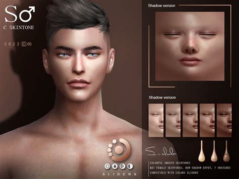 The Sims Resource Naturel Male Skintones