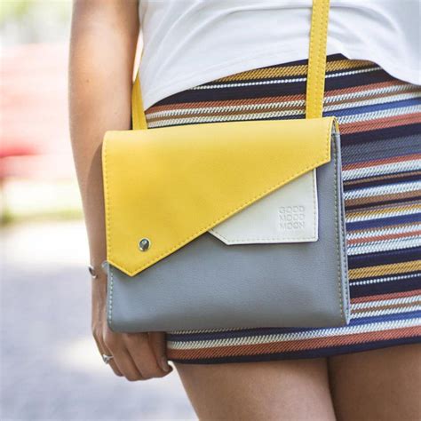Maybe you would like to learn more about one of these? Yellow crossbody bag Vegan leather bag Grey crossbody ...