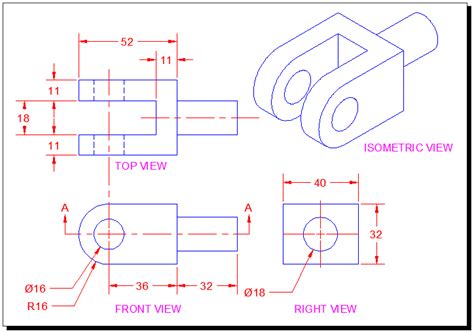 Autocad Tutorials Introduction To Section Or Sectional Views In Autocad