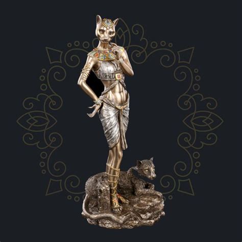 Mit Der Eleganz Einer Katze Die Altägyptische Göttin Bastet Gilt Als Schutzpatronin Der