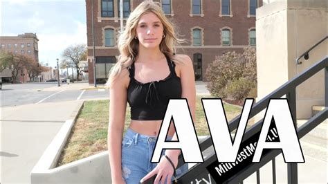Ava Georgeous Hair Style Beautiful Midwest Model Agency Youtube