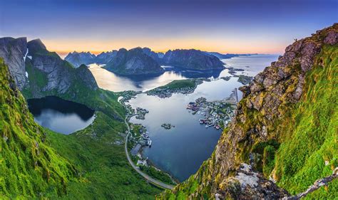 Wallpaper Id 126655 Water Mountains Norway Landscape Nature
