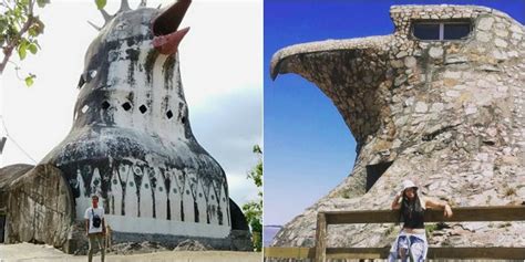 gereja ayam  rumah elang  kembar  terpisahkan jarak  benua