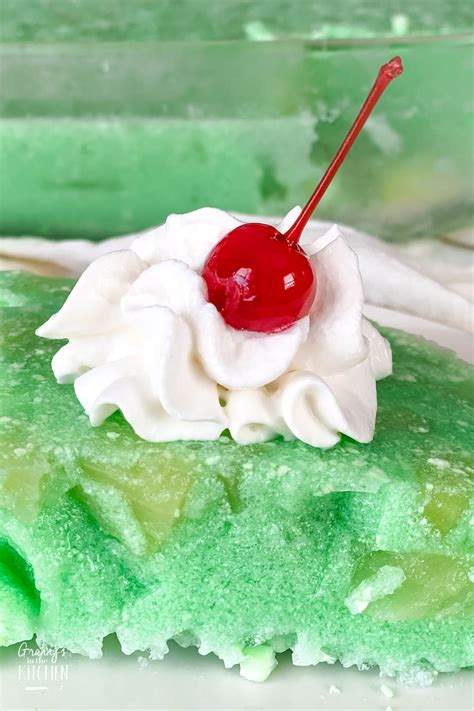 Granny S Lime Jello Salad With Cottage Cheese Granny S In The Kitchen