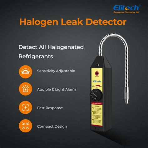 Elitech Wjl 6000 Freon Leak Detector Halogen Gas Tester Hvac