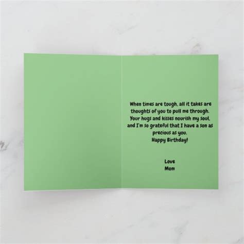 Funny Frog Green Son 30th Birthday Card Zazzle