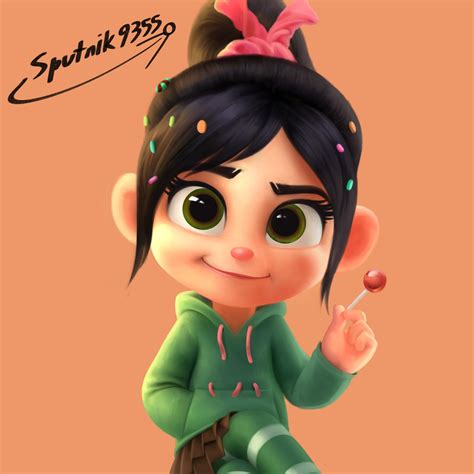 Vanellope By Sputnik9355 On Deviantart Cute Disney Characters Disney