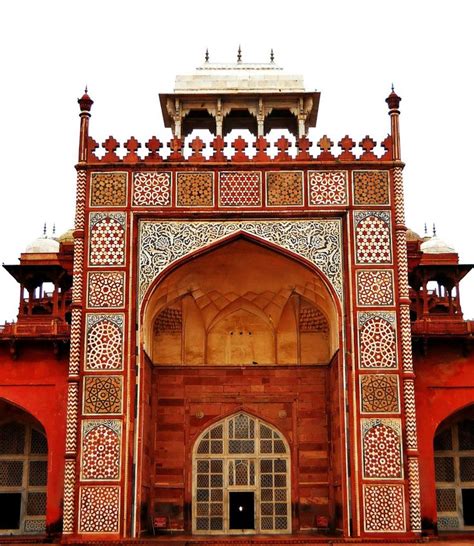 Akbars Tomb The Building Enclosing Akbars Cenotaph And Grave Not To