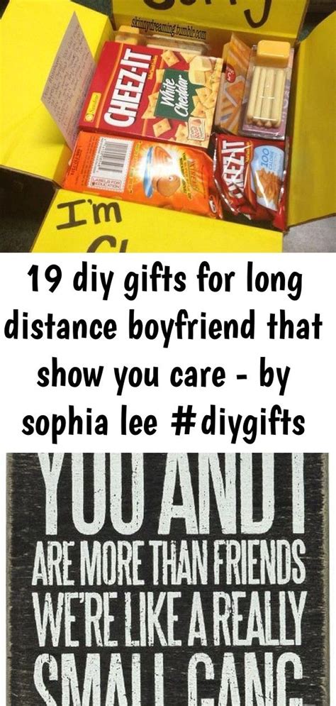 Maybe you would like to learn more about one of these? 19 diy gifts for long distance boyfriend that show you ...