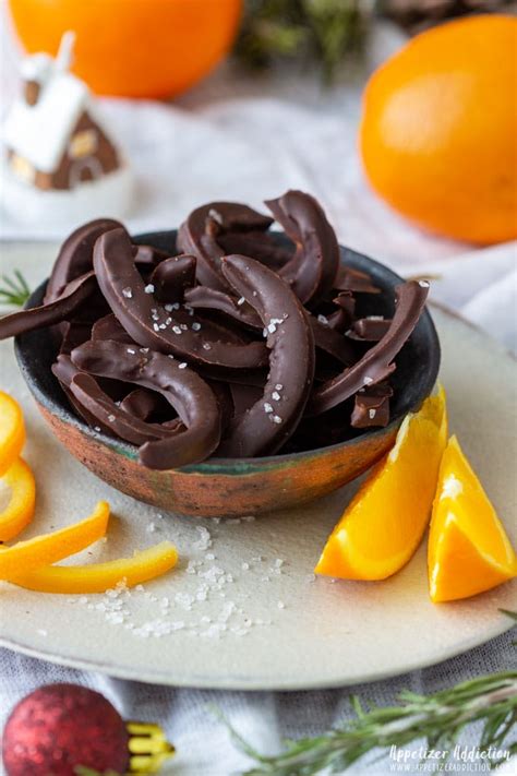 Chocolate Covered Orange Peels Recipe Appetizer Addiction