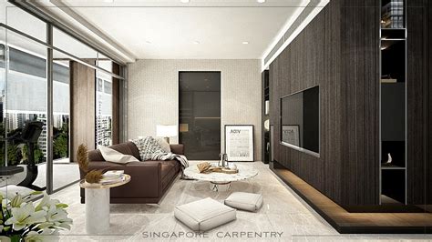 5 Finest Modern Living Room Interior Designs In Singapore Carpentry