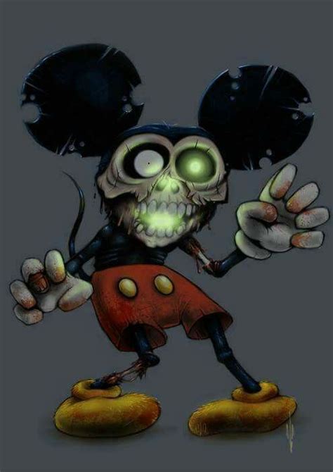 scary mickey mouse zombie disney dark disney disney horror
