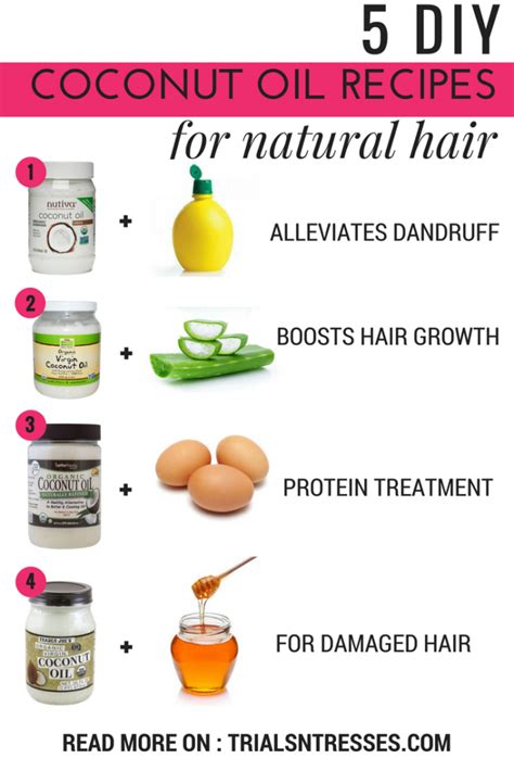 Boost your hair's shine with the ouai hair oil. 5 DIY Coconut Oil Recipes For Natural Hair | Millennial in ...