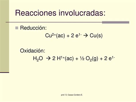 Ppt Reacciones Redox Powerpoint Presentation Free Download Id5462431