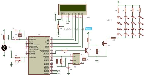 100w road surface isolux diagram. Auto Intensity Control of Street Lights | Pic ...