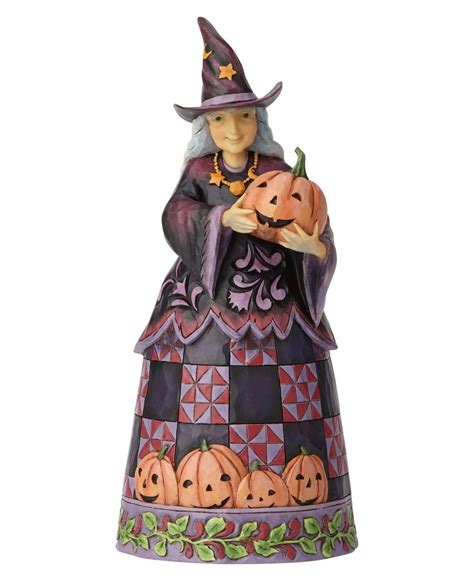Enesco Halloween Witch With Pumpkin Multi Witch Figurines Jim