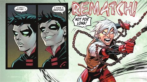 Dc Features Damian Waynes Secret Brother In Robin 13
