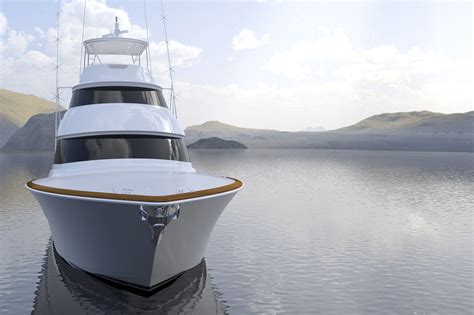 Renderings Of Viking Yachts New Viking 90 Sportfisher Flagship