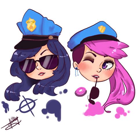 Officers Caitlyn And Vi By Applelinni On Deviantart