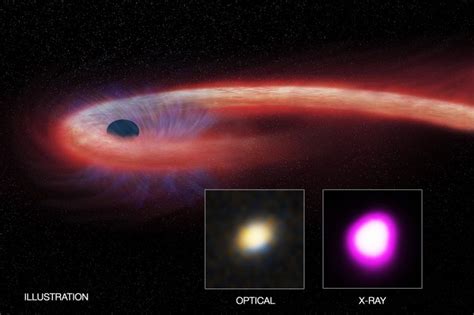 Supermassive Black Hole Ate A Dying Star For Over A Decade In The