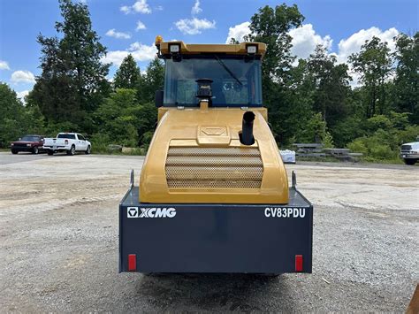 2021 Xcmg Cv83pdu Smooth Drum Roller Compactor For Sale 86 Hours