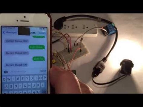 In this project, i'll show you how to set up your mobile phone to control a relay through a simple sms. ESP8266 SMS Text Message Relay Control - YouTube