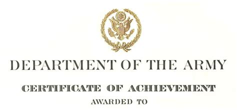 Military Award Certificates Templates | TUTORE.ORG - Master of Documents