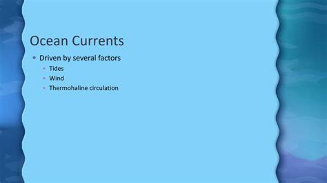 Ppt Ocean Currents Powerpoint Presentation Free Download Id1864974