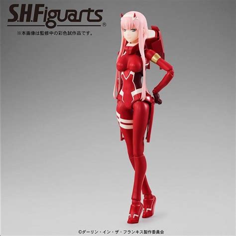 02 Figure From Sh Figuarts Darling In The Franxx Anime Figures Zero Two