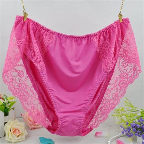 Yavo Soso Womens Briefs Sexy Lingeries Milk Silk High Waist Plus Size