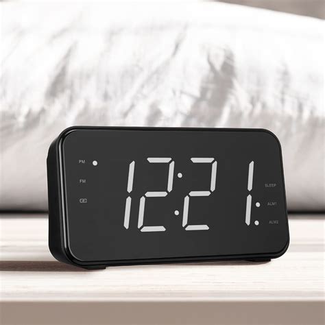 Mua Coby Portable Travel Alarm Clock Fm Radio Dual Alarms With Snooze