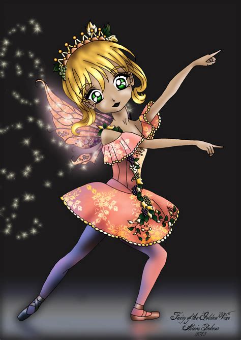 Fairy Of The Golden Vine Color By Licieoic On Deviantart