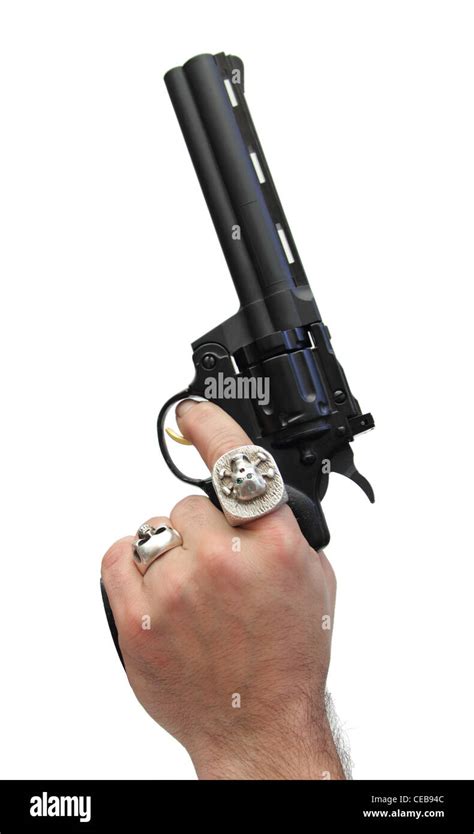 Hand Gun Hi Res Stock Photography And Images Alamy