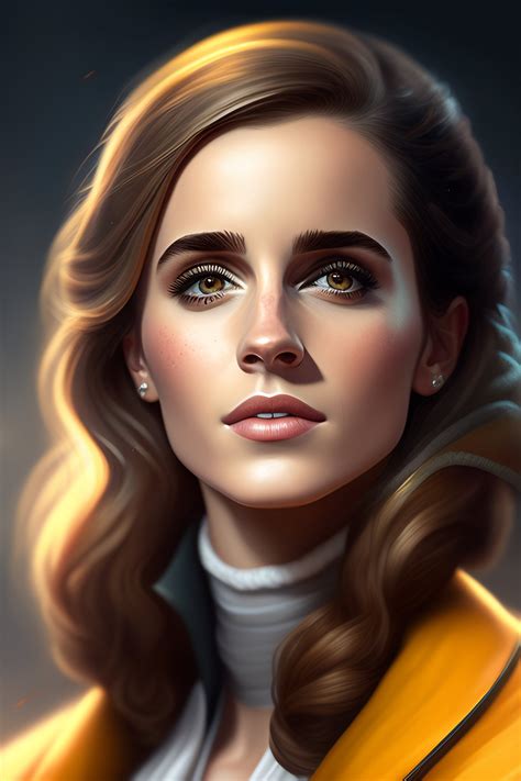 Lexica Tania Bann As Emma Watson Princess Digital Painting Artstation Hyper Detailed