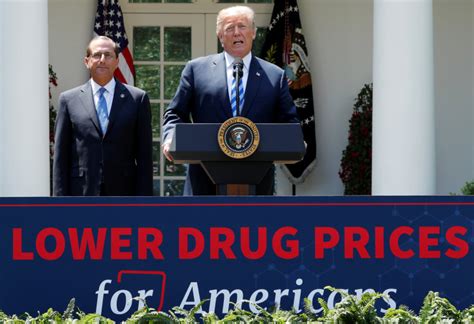 Trump Pleases Insurers Angers Democrats With Drug Pricing Plan