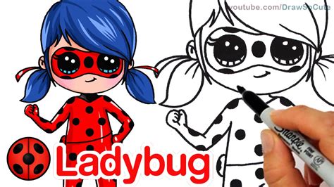 How To Draw Miraculous Ladybug Step By Step Chibi Youtube