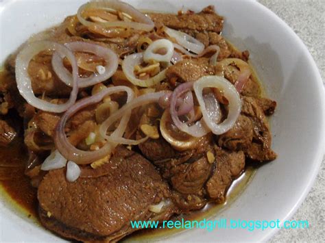 reel and grill pork bistek tagalog pork steak filipino style