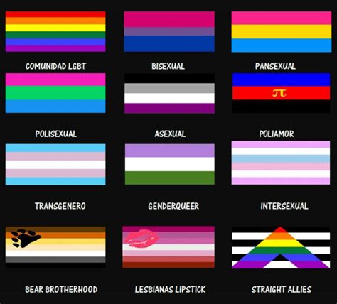 Banderas Del Orgullo Lgbtq Comunidad Lgbt Identidad Sexual Hot Sex