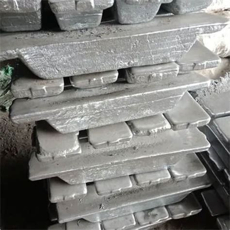 Pure Aluminium Ingot Manufacturersupplierexporter From Gujaratindia