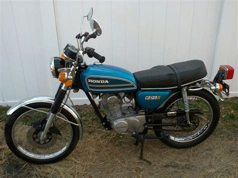 1975 Honda Cb125s With Title For Sale At Auction Mecum Auctions