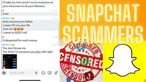 Snapchat Scammer S And How To Avoid Them Youtube