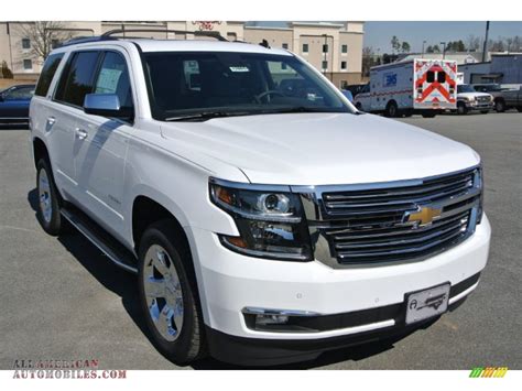 2015 Chevrolet Tahoe Ltz 4wd In Summit White 105679 All American