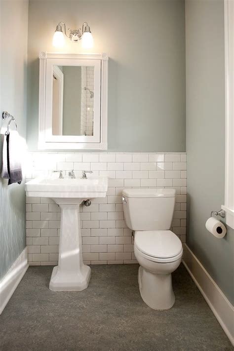 Powder rooms prove that you don't need size to have style. Traditional Powder Room with Powder room, Kohler white ...